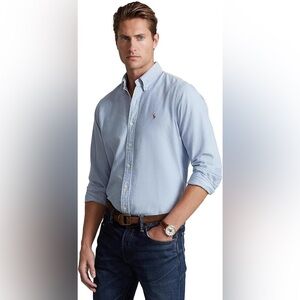 Ralph Lauren Light Blue Casual Button Down Shirt